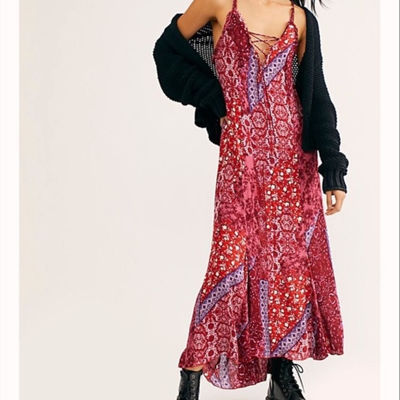 SOLD✨FREE PEOPLE Work of Art Dress - Picture 2 of 8